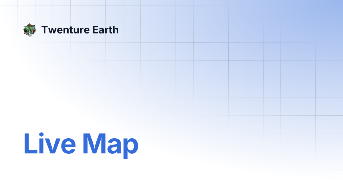 Live Map | Twenture Earth